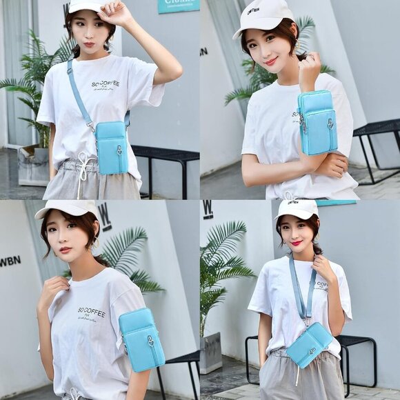 Lightweight Small Crossbody bags Cell Phone Purses Travel Pouch Shoulder Bag for - Picture 6 of 7